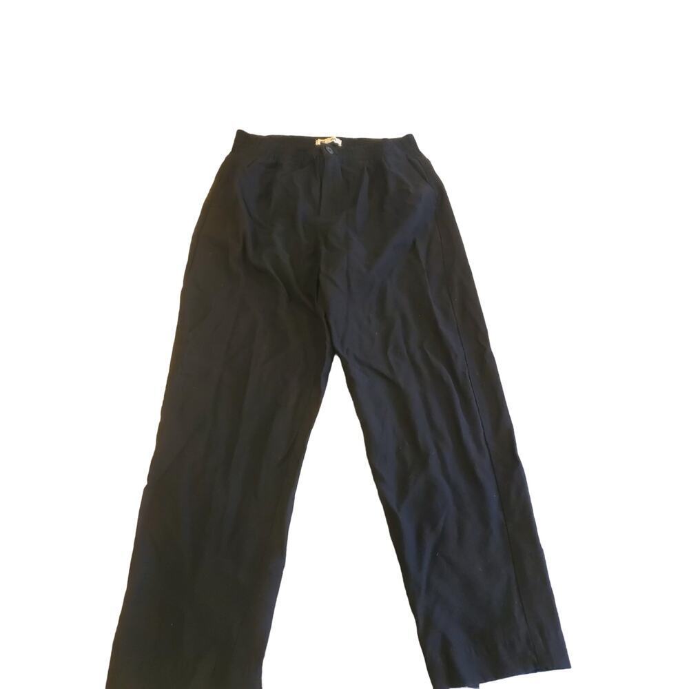 Madewell Crop black‎ pants small
